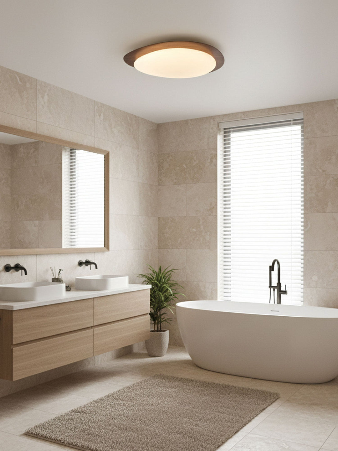 Flush Mount Pebble Metal Ceiling Light | Stornfield