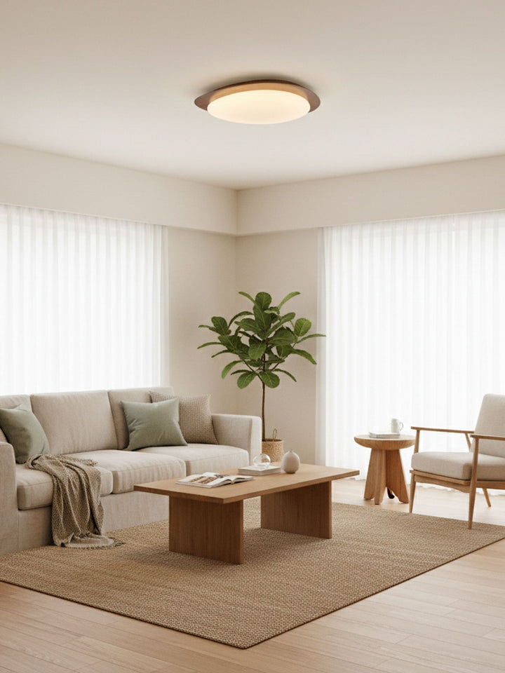 Flush Mount Pebble Metal Ceiling Light | Stornfield