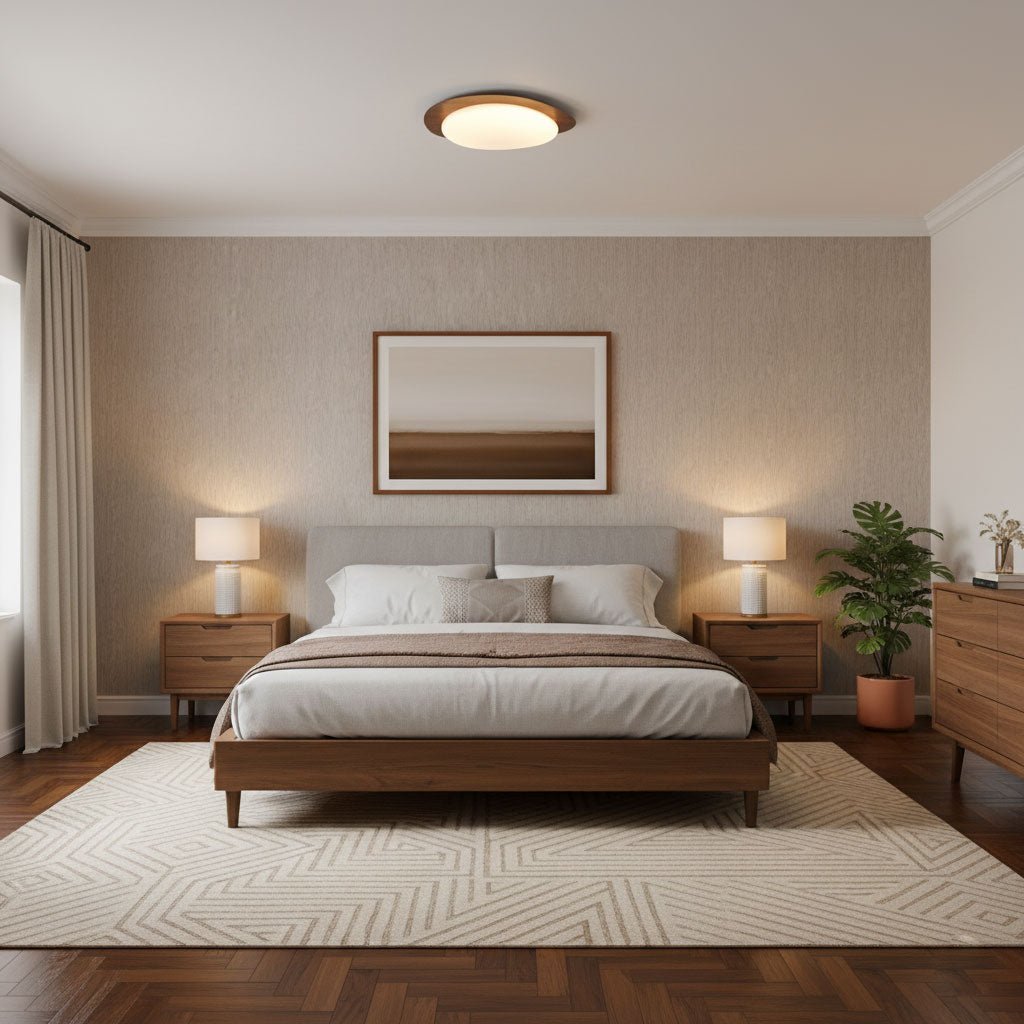 Flush Mount Pebble Metal Ceiling Light | Stornfield