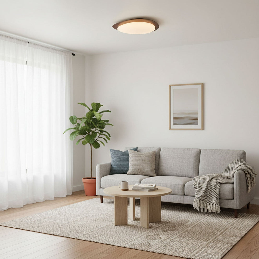 Flush Mount Pebble Metal Ceiling Light | Stornfield