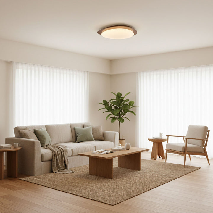 Flush Mount Pebble Metal Ceiling Light | Stornfield