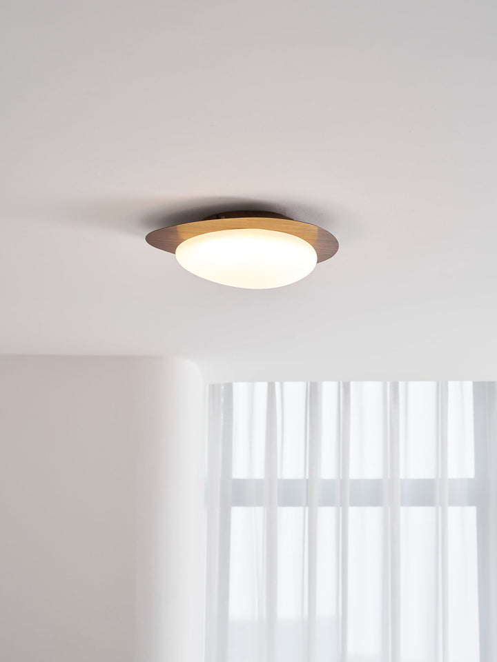 Flush Mount Pebble Metal Ceiling Light | Stornfield