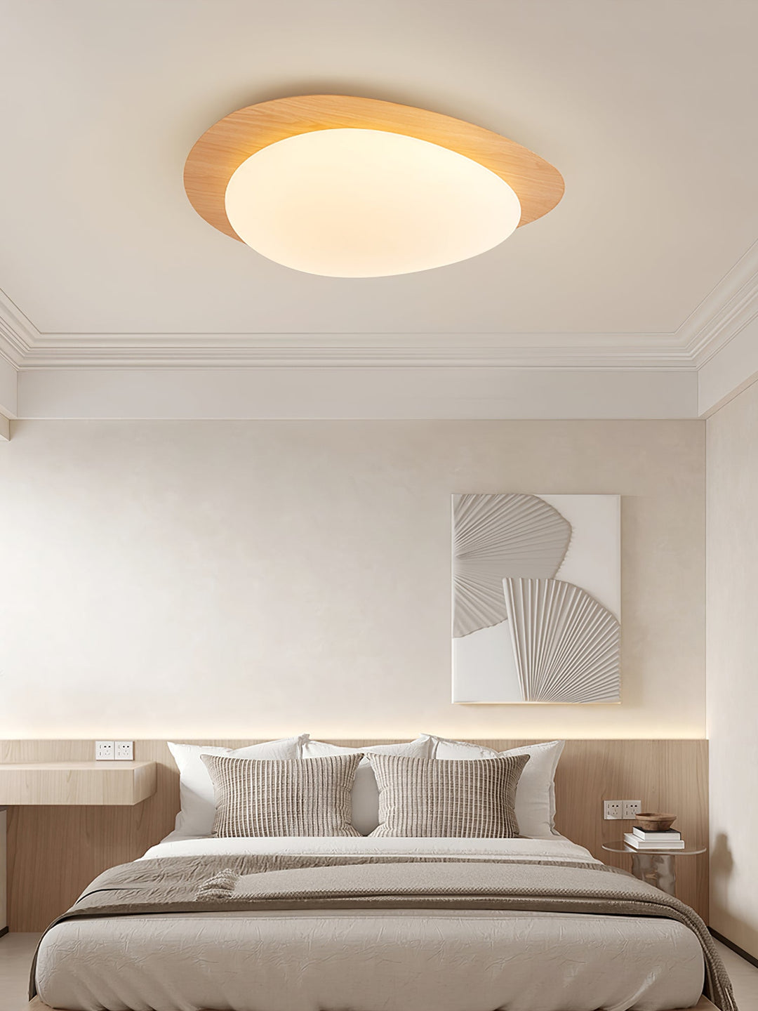 Flush Mount Pebble Metal Ceiling Light | Stornfield