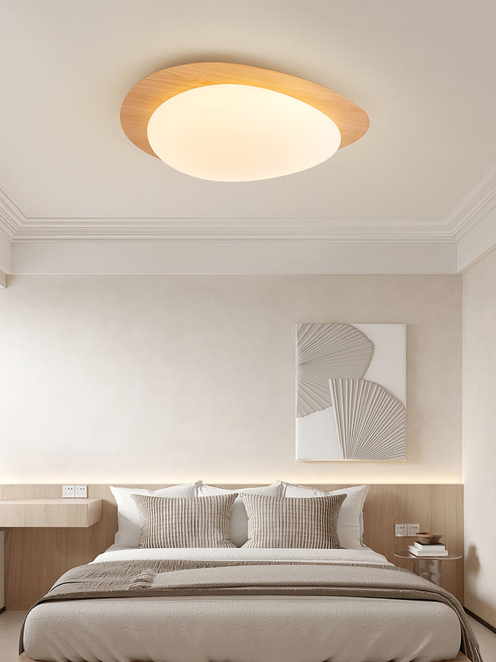 Flush Mount Pebble Metal Ceiling Light | Stornfield