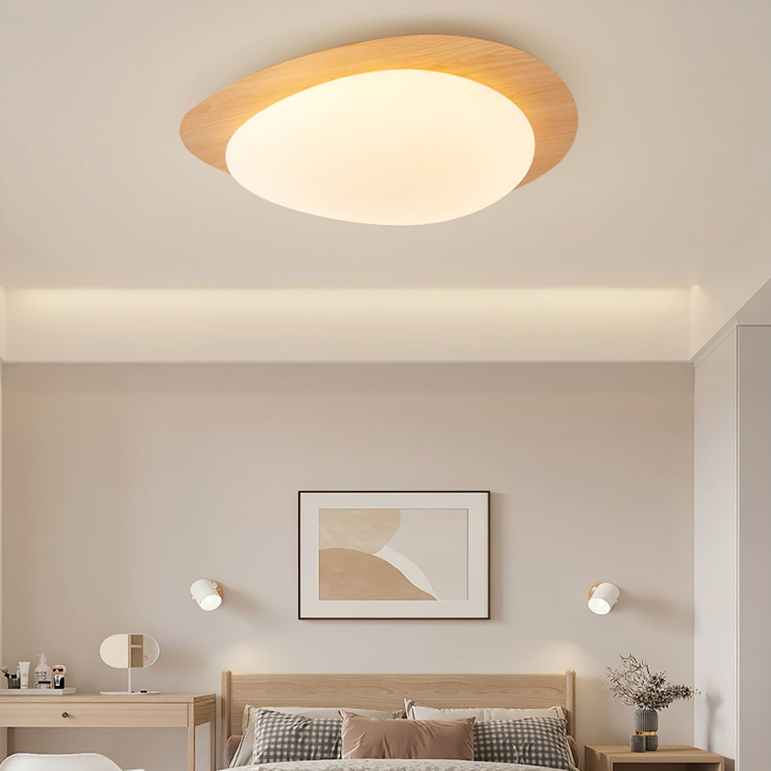 Flush Mount Pebble Metal Ceiling Light | Stornfield
