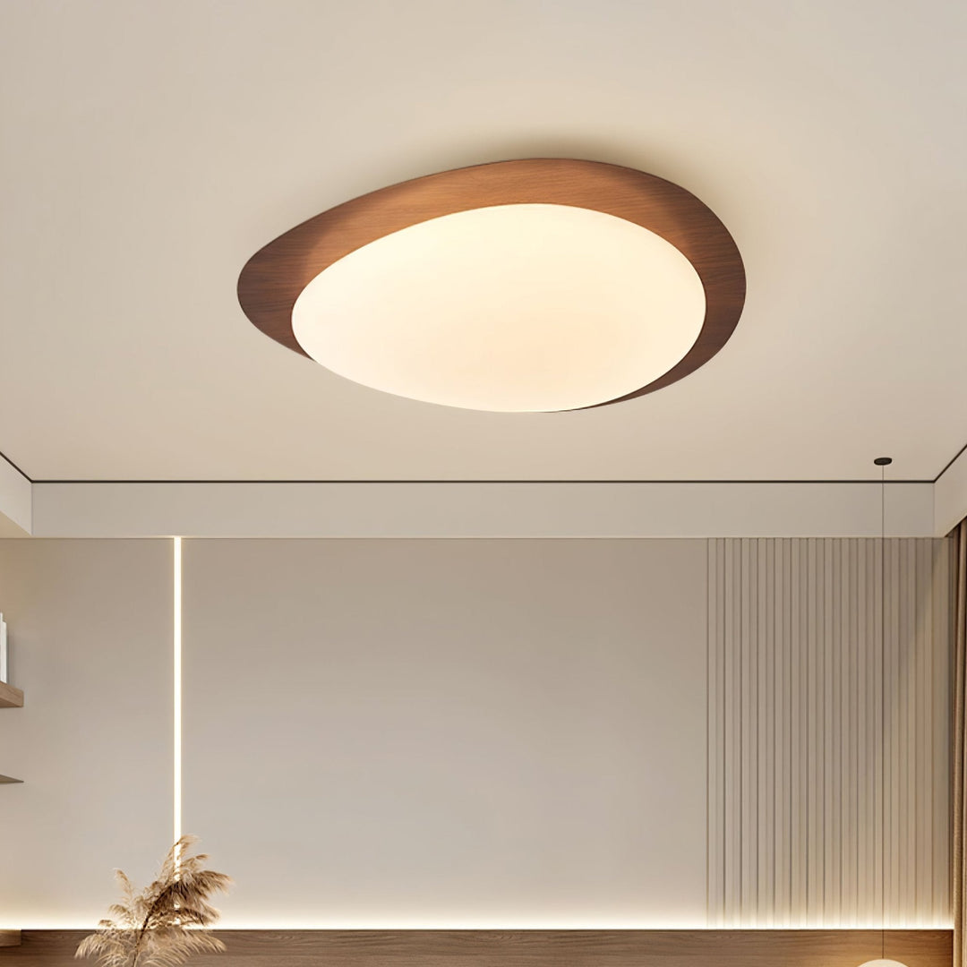 Flush Mount Pebble Metal Ceiling Light | Stornfield
