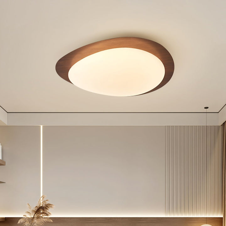 Flush Mount Pebble Metal Ceiling Light | Stornfield