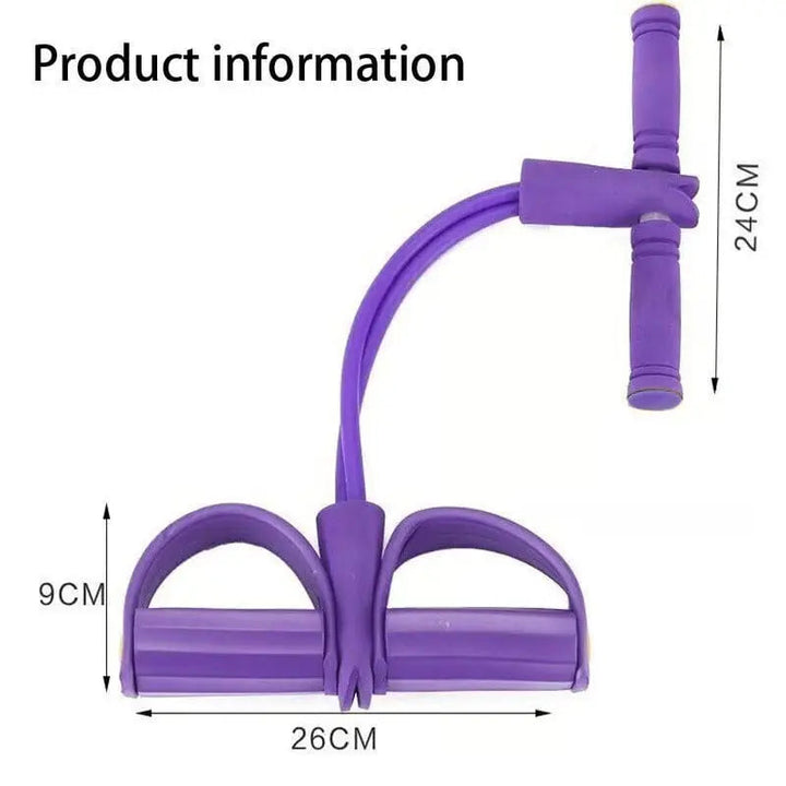 Stornfield | Pedal-Fitness band with ankle pull – Full body training anytime & anywhere