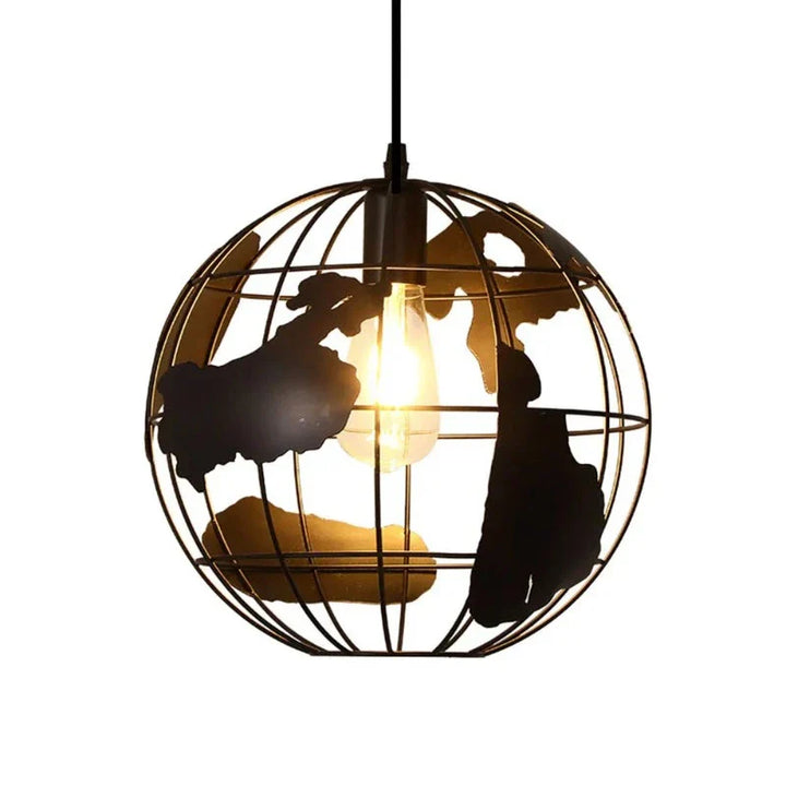 Kreative Erde Chandelier Pendant Light – Industrial Retro Design made of Metal | Stornfield