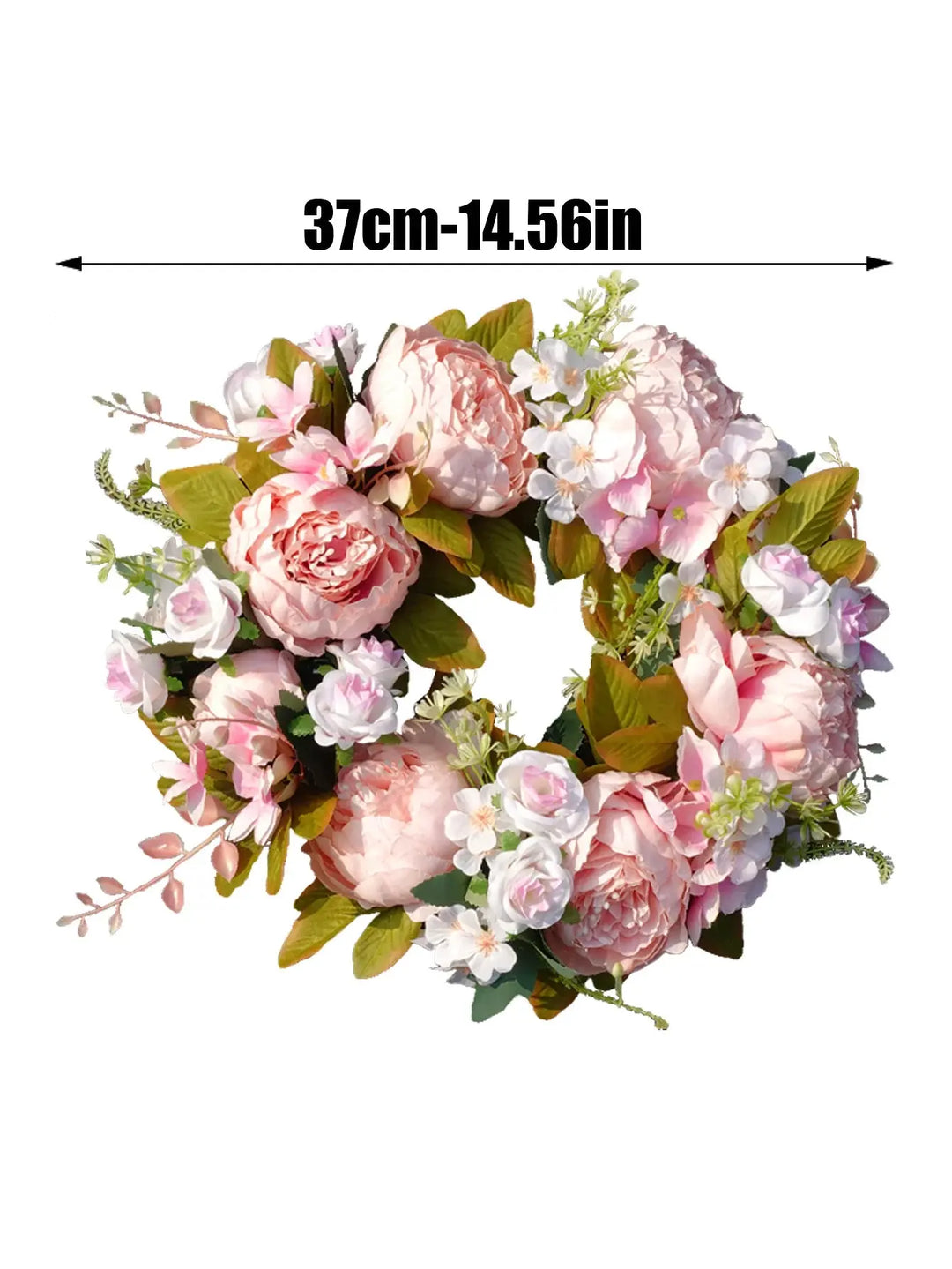 Stornfield | Artificial Wreath - AutumnBloom - Outdoor & Peonies - Cozy Autumn Decor