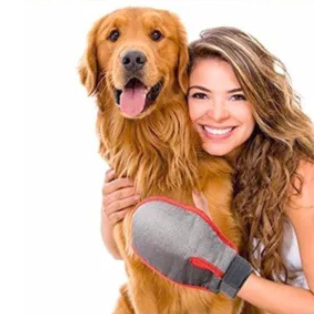 Stornfield massage grooming glove for dogs and cats
