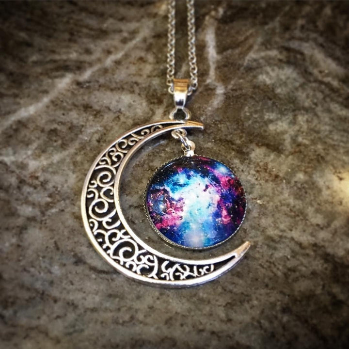 Crescent Galaxy Necklaces | Stornfield