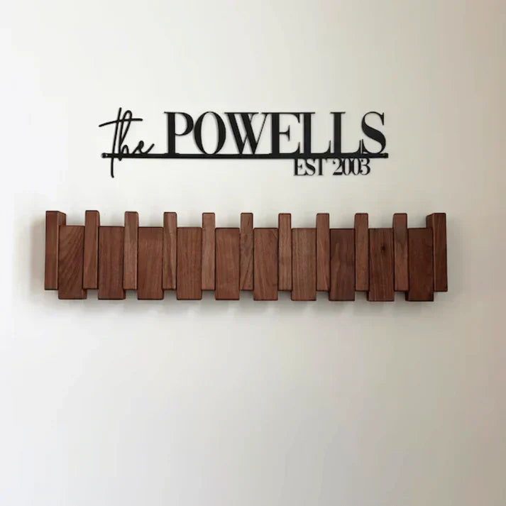 Piano Coat Rack – Stylish and Space-Saving Wooden Coat Rack for Coats and Accessories | Stornfield