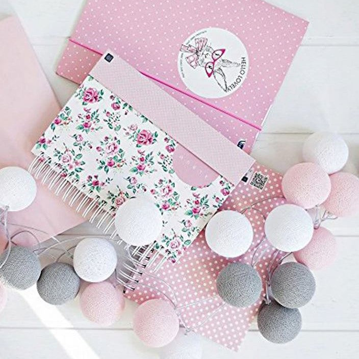 Cheerful Cotton Light Ball Garland - LumiBall | Stornfield