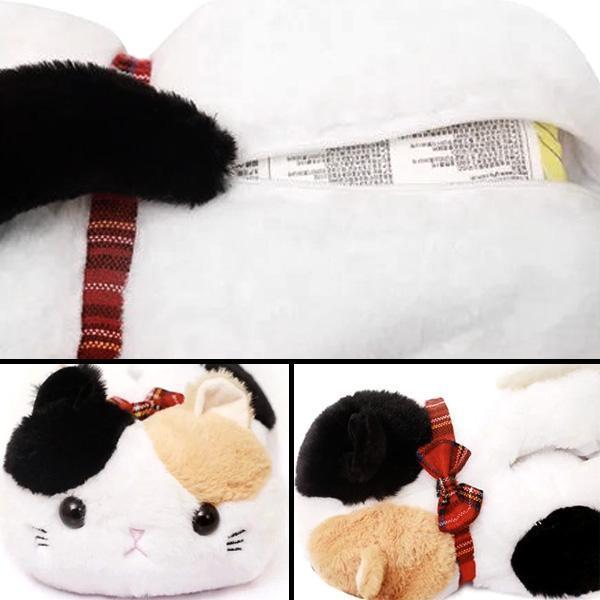 Plush Cat Tissue Box Cover | Stornfield