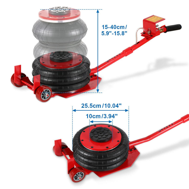 3T Pneumatic Triple Bag Airjack | Stornfield