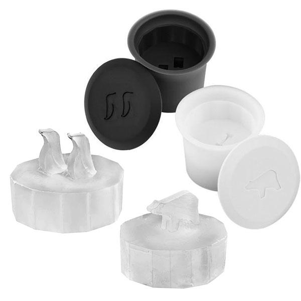 Polar Bear Penguin Ice Molds (Set of 2) | Stornfield