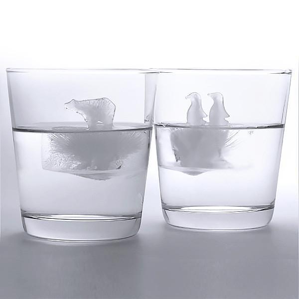 Polar Bear Penguin Ice Molds (Set of 2) | Stornfield