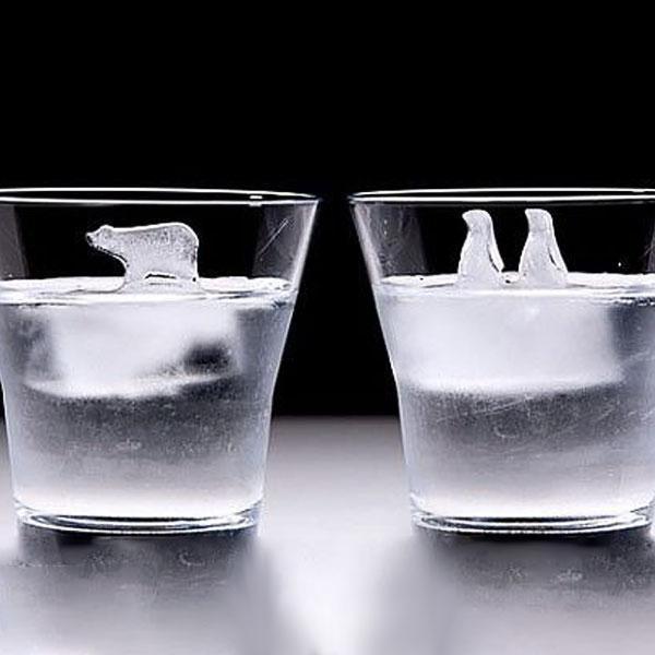 Polar Bear Penguin Ice Molds (Set of 2) | Stornfield