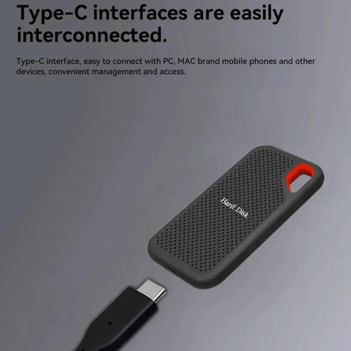 Stornfield | Portable External SSD Drive High Speed Data Transfer Shockproof Storage