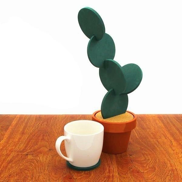 Potted Cactus Coasters | Stornfield
