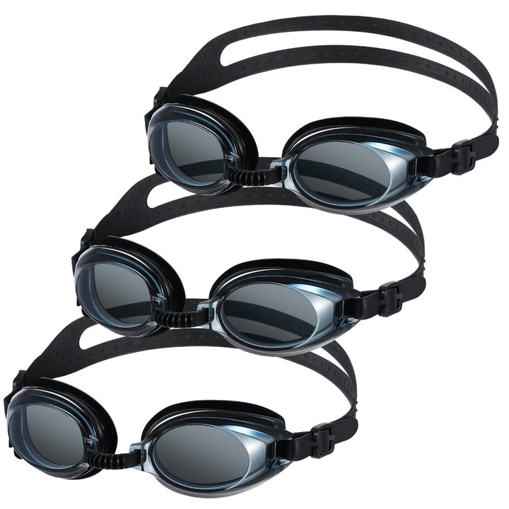 Swimming goggles 3-pack for adults | Stornfield