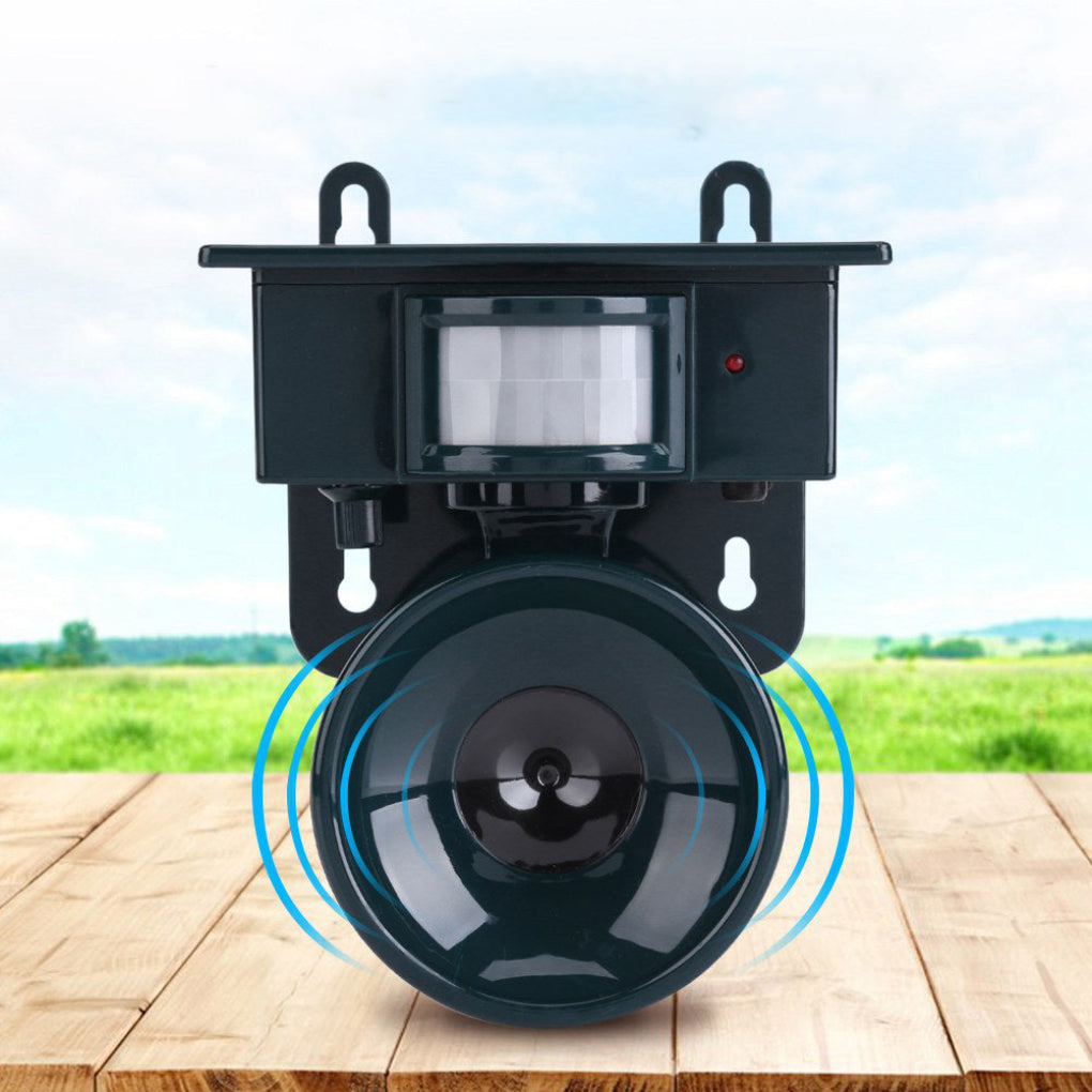 Stornfield | TerraGuard – Weatherproof Solar Bird Repeller with PIR Motion Sensor & Natural Sound Deterrent