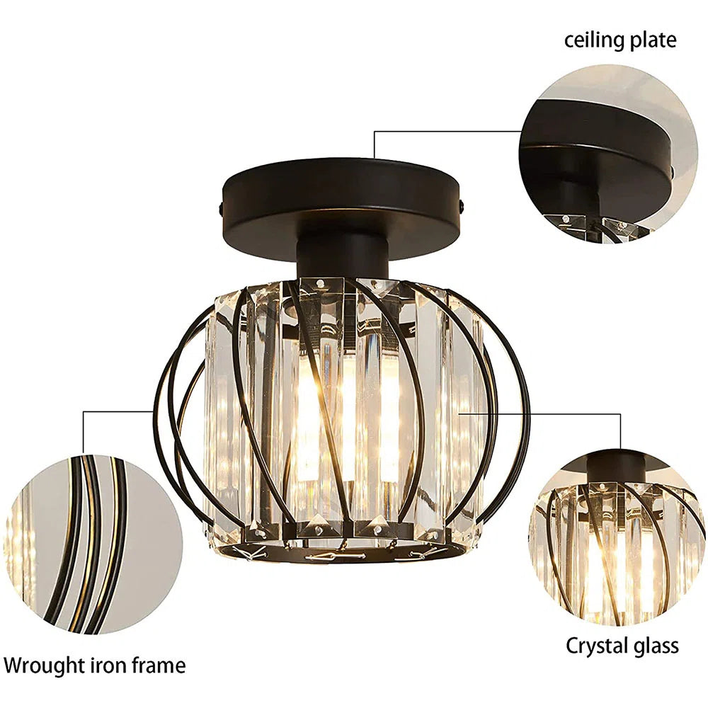 Glass Ceiling Light | Stornfield