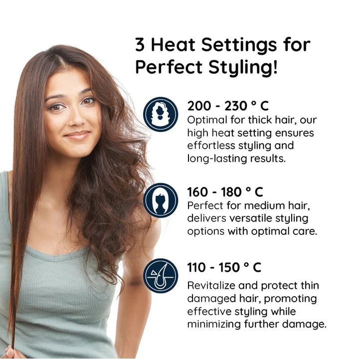 Stornfield | Professional 2 in 1 Rotating Iron Hair Brush