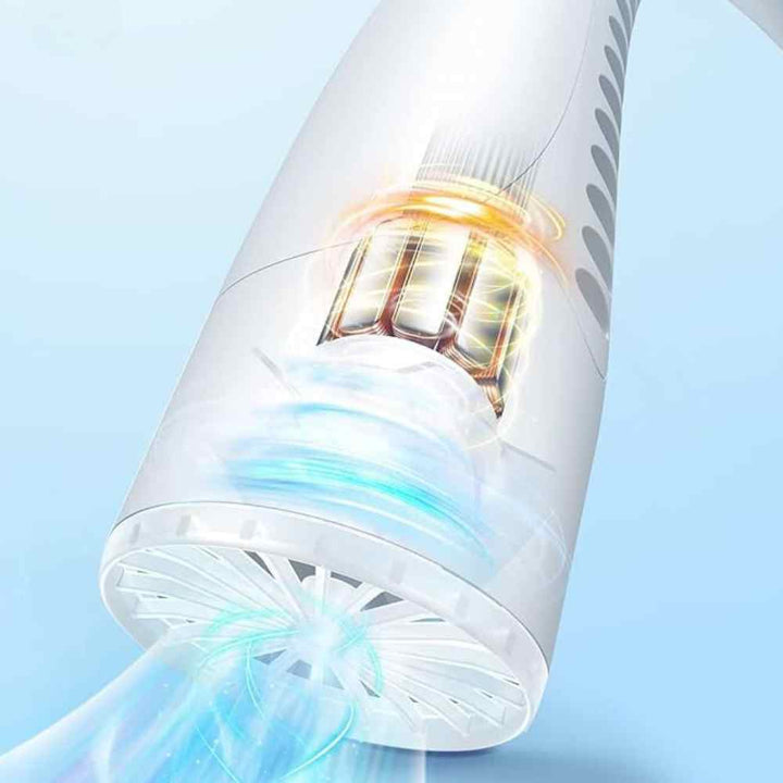 Bladeless Portable Neck Fan with 3 Speed Silent Cooling 4000 mAh Rechargeable | Stornfield