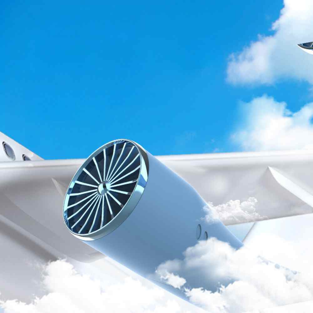 Bladeless Portable Neck Fan with 3 Speed Silent Cooling 4000 mAh Rechargeable | Stornfield