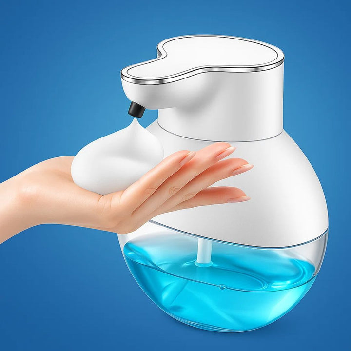 PureFoam | Non-Contact Foaming Soap Dispenser – Infrared Sensor – IPX5 Waterproof – USB Rechargeable Hygiene Stornfield
