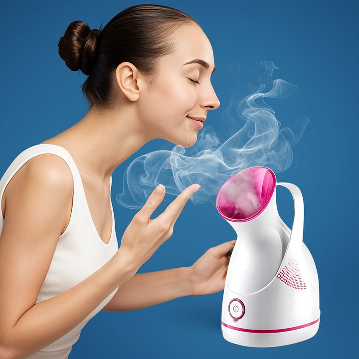 PureGlow | Professional Facial Steamer - Deeply hydrates, opens pores, stimulates circulation, and soothes skin - Facial Humidifier and Detox Tool Stornfield