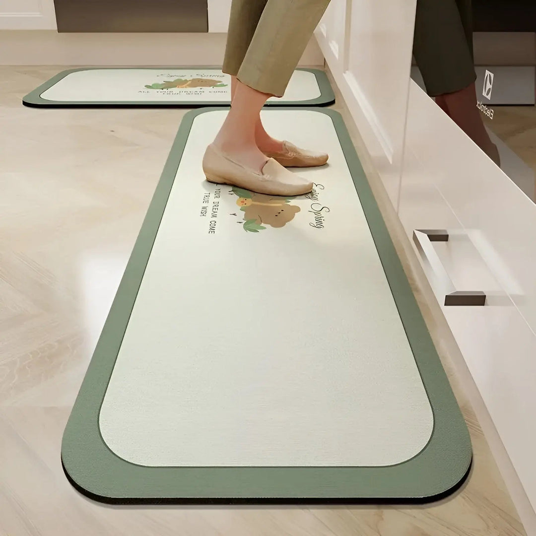 Quick-Drying Super Absorbent Non-Slip Kitchen Mat - SplashEase | Stornfield