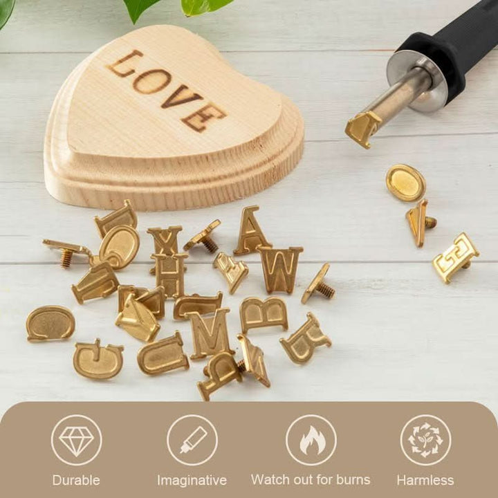 Stornfield | piece Woodburning & Engraving Tool | Adjustable Temperature | DIY Craft Set | Wood, Leather & Metal