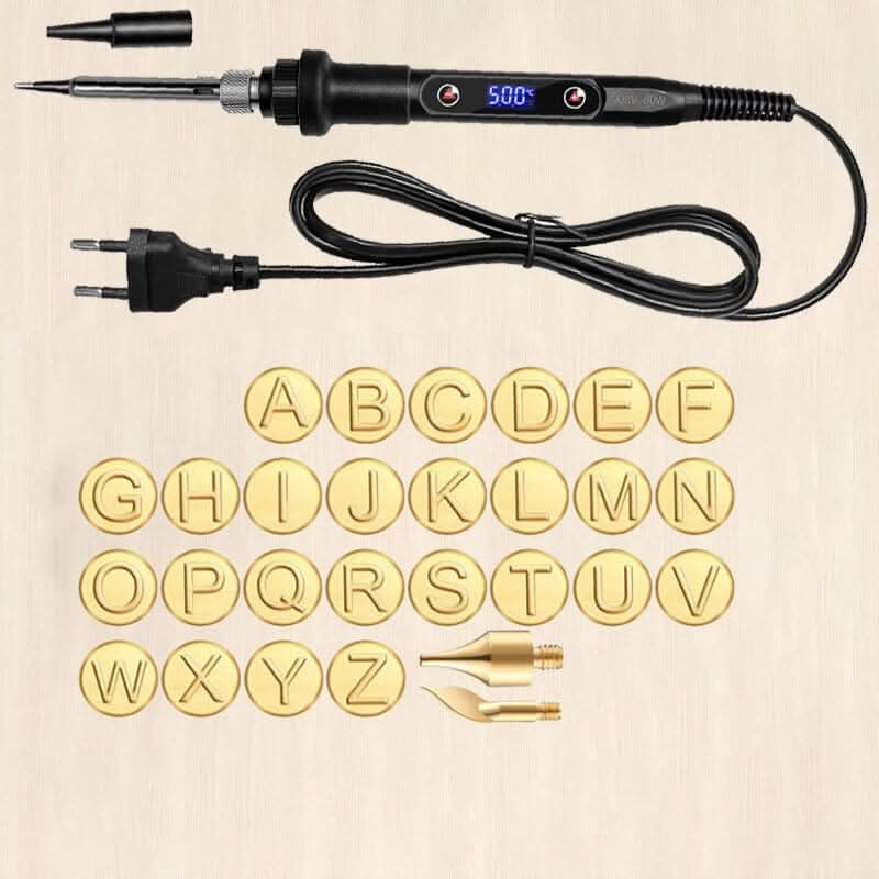 Stornfield | piece Woodburning & Engraving Tool | Adjustable Temperature | DIY Craft Set | Wood, Leather & Metal