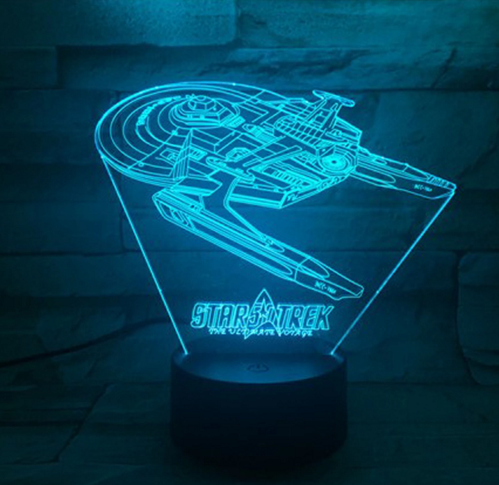 Stornfield | Star Trek 3D Optical Illusion Lamp