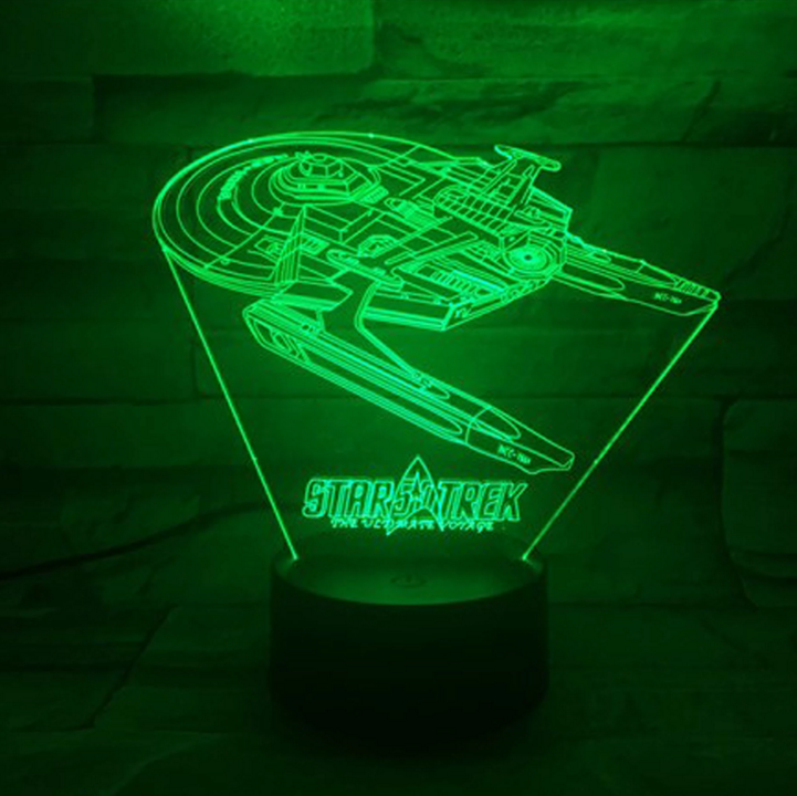 Stornfield | Star Trek 3D Optical Illusion Lamp