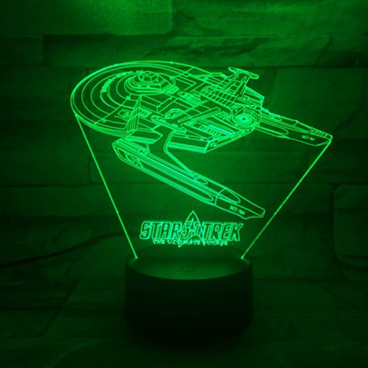 Stornfield | Star Trek 3D Optical Illusion Lamp