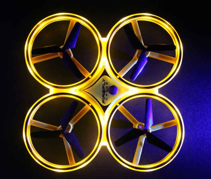 Drone - remote-controlled - Quadrocopter (Gyro &amp; LED) | Stornfield