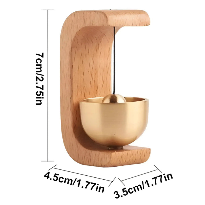 Stornfield | Chimes - Melodic - Decorative Wood - Japanese Style - Singing Bowl Chime