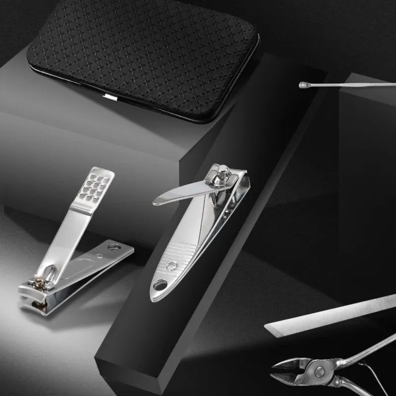 Stornfield | LuxeTools 19-Piece Professional Stainless Steel Manicure & Pedicure Set