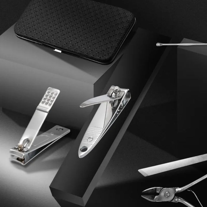 Stornfield | LuxeTools 19-Piece Professional Stainless Steel Manicure & Pedicure Set
