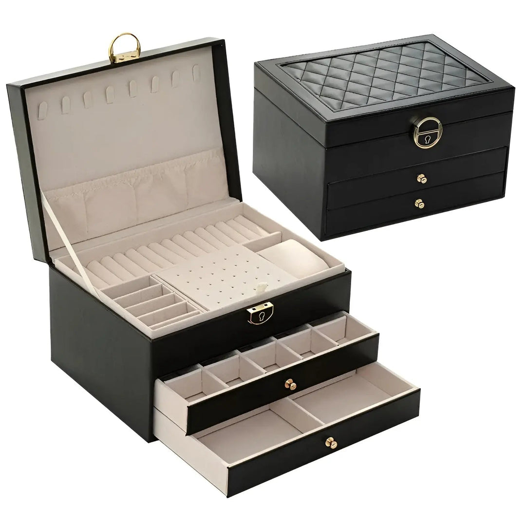 Stornfield | EleganceBox Luxury Jewelry Box – Multiple Storage Box for Jewelry