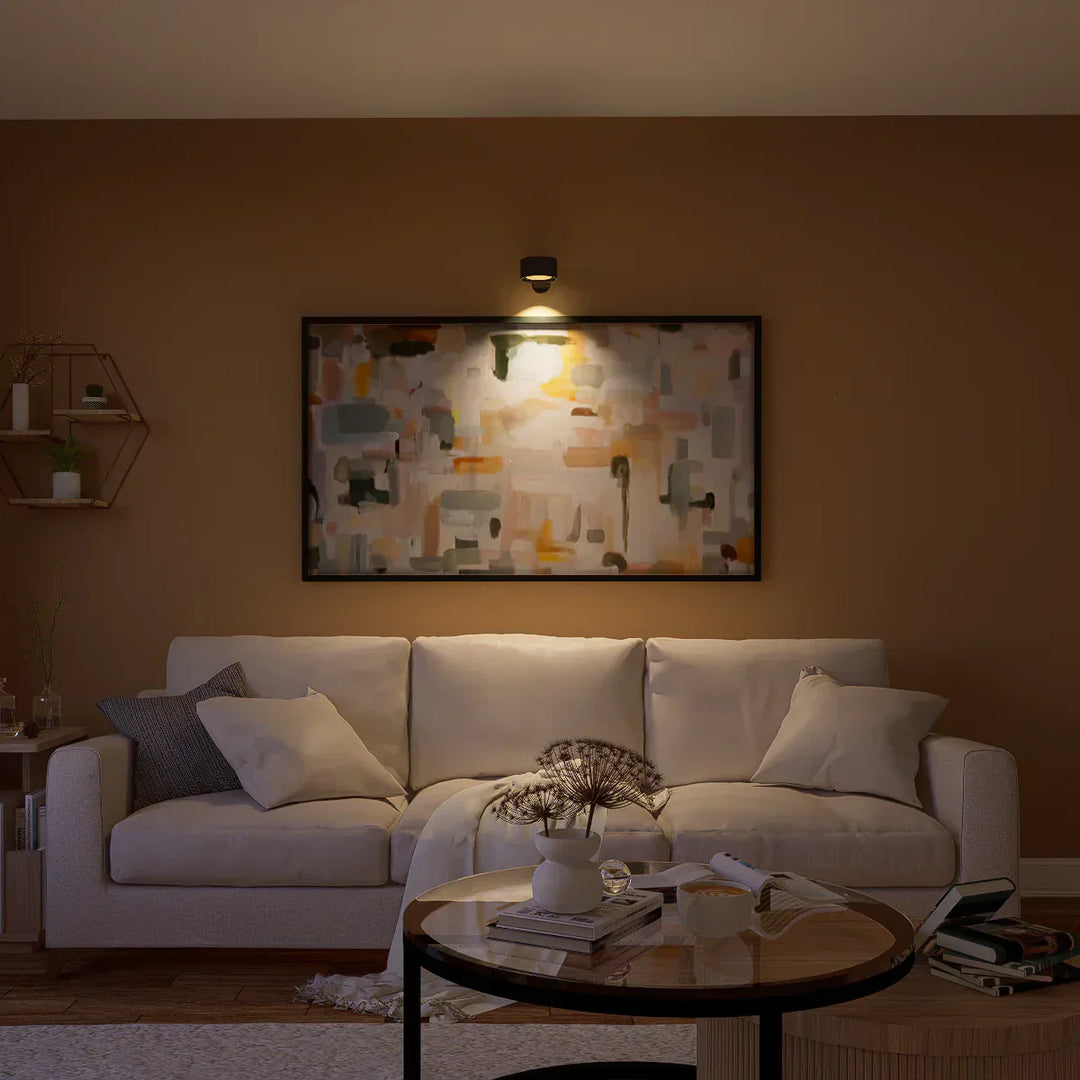 Stornfield | Spotlight Wireless Wall Lamp - 360° Rotation, Dimmable, Rechargeable Wall Light