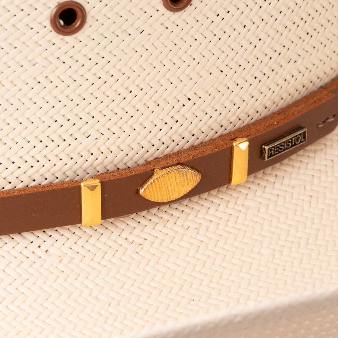 Rugged Elegance Straw Cowboy Hat | Stornfield