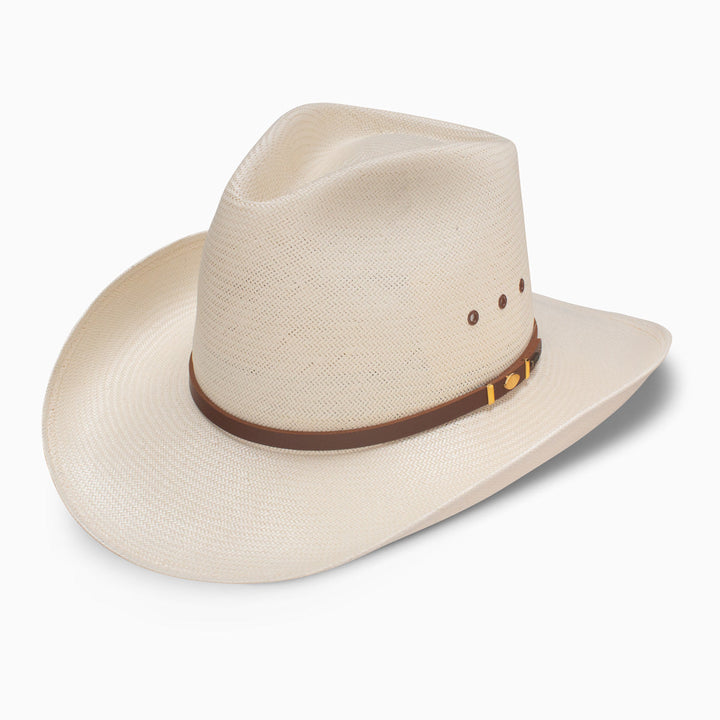 Rugged Elegance Straw Cowboy Hat | Stornfield