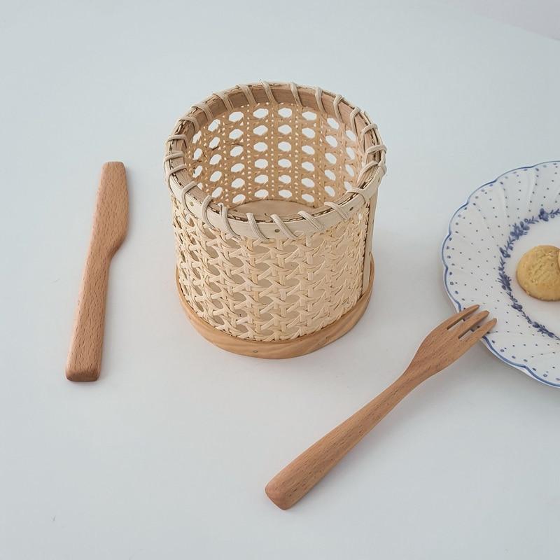 Stornfield | Rattan Cutlery Organiser