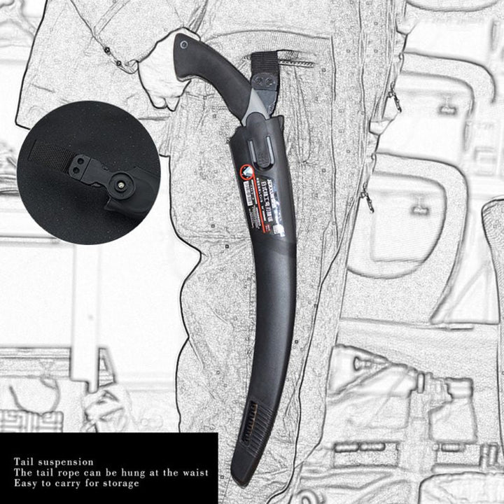 Razor Sharp Curved Garden Pruning Saw | Stornfield