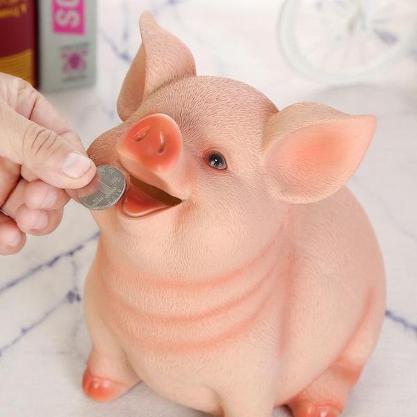Realistic Jovial Piggy Bank | Stornfield
